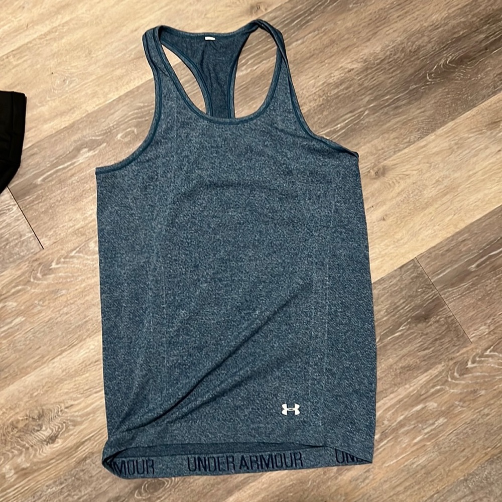 Cool blue tank wore few times